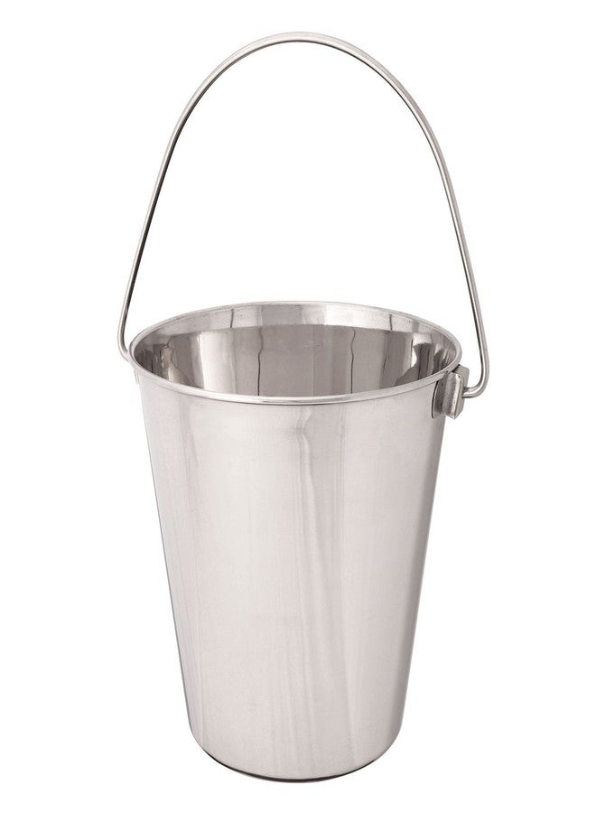 Pro Select ProSelect Heavy Duty Stainless Steel Pails — Durable Pails for Kennels and Farms - 8¾", 6-Quart - Image 2